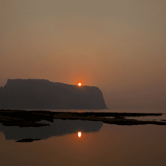 16:30 散策する 城山日出峰（성산일출봉）