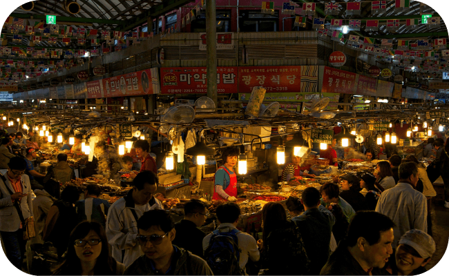 韓国市場