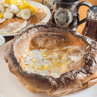 16:00 カフェで休憩 The Original Pancake House カロスキル店 (가로수길점)